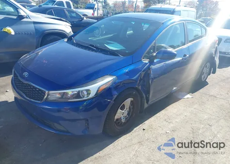 2018 Kia Forte Lx from USA, damaged, VIN 3KPFK4A72JE165029
